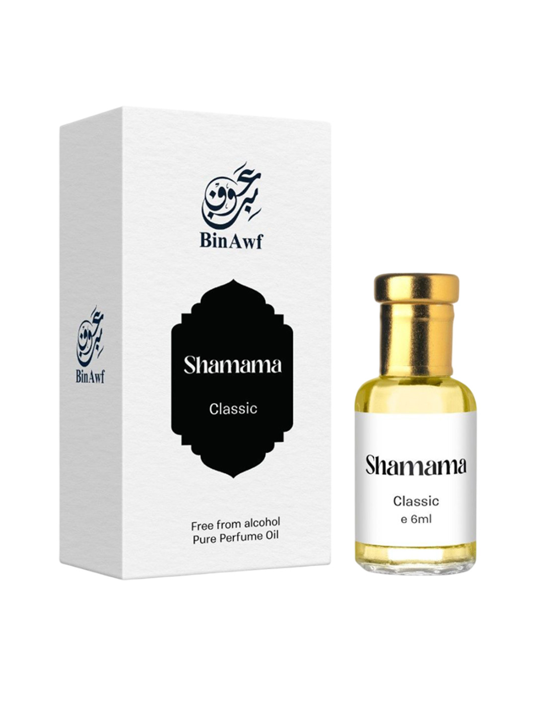 BinAwf Shamama Classic Non Alcohol Attar- 6 ml
