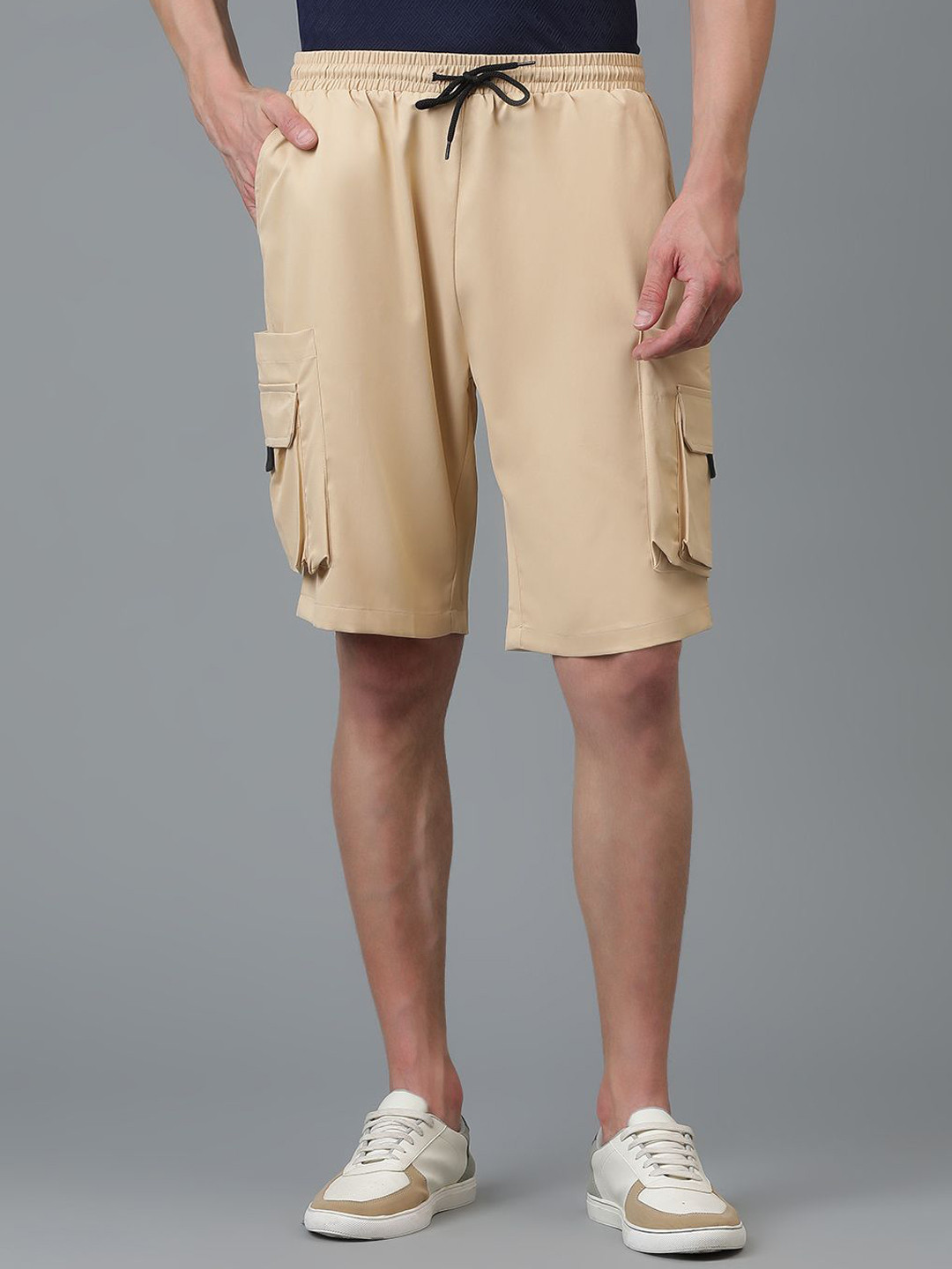 Stylecast X Kotty Men Relaxed Fit Cargo Shorts