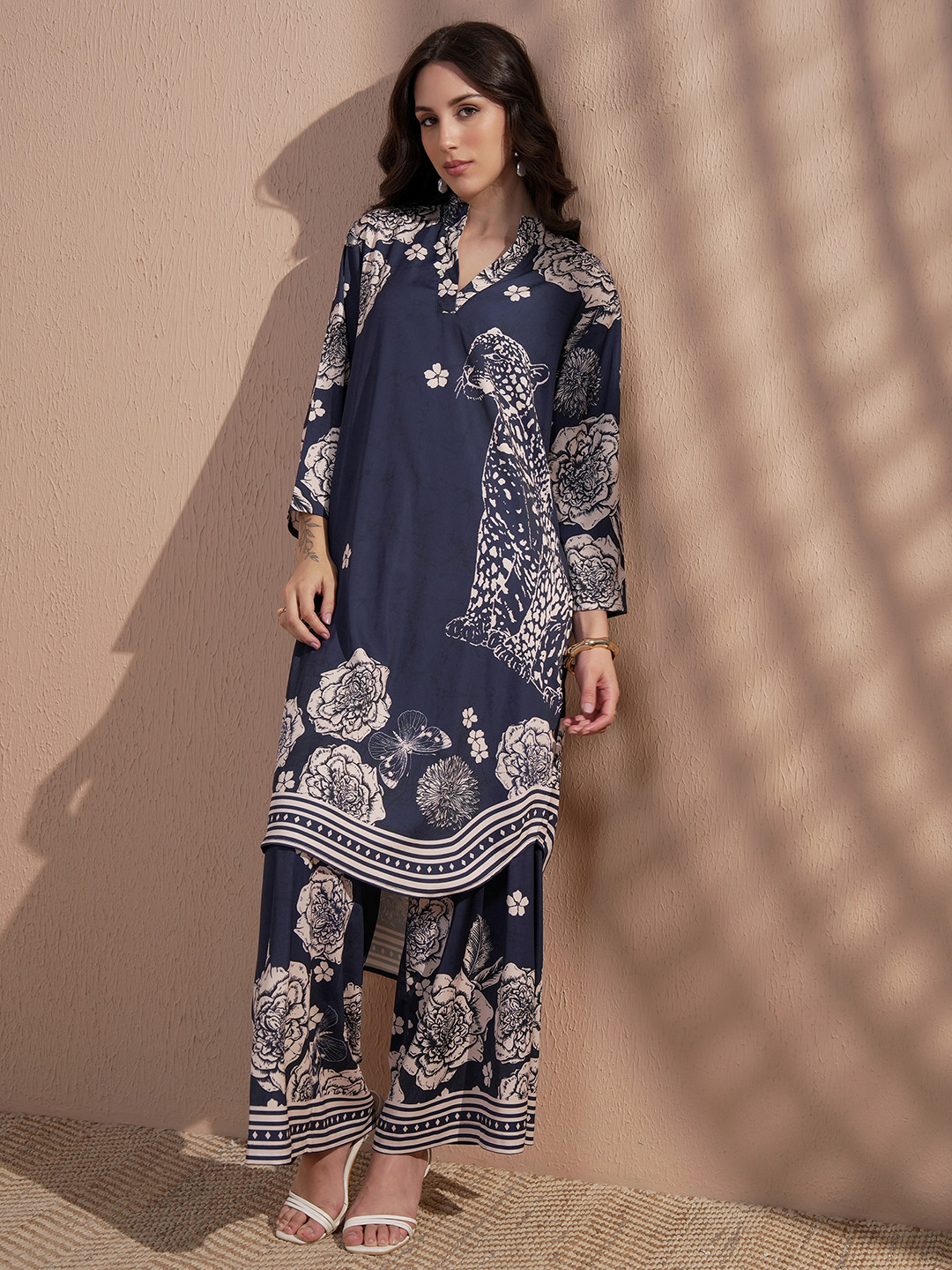 Vara By Vishudh Printed Oversize Co-Ord Set