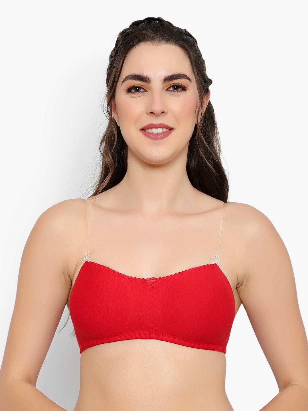 GuSo Shopee Red Everyday Cotton Bra