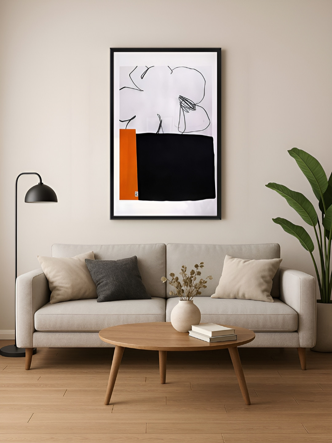 999Store Canvas Wall Rectangle Paintings Wall Art - 35x22In