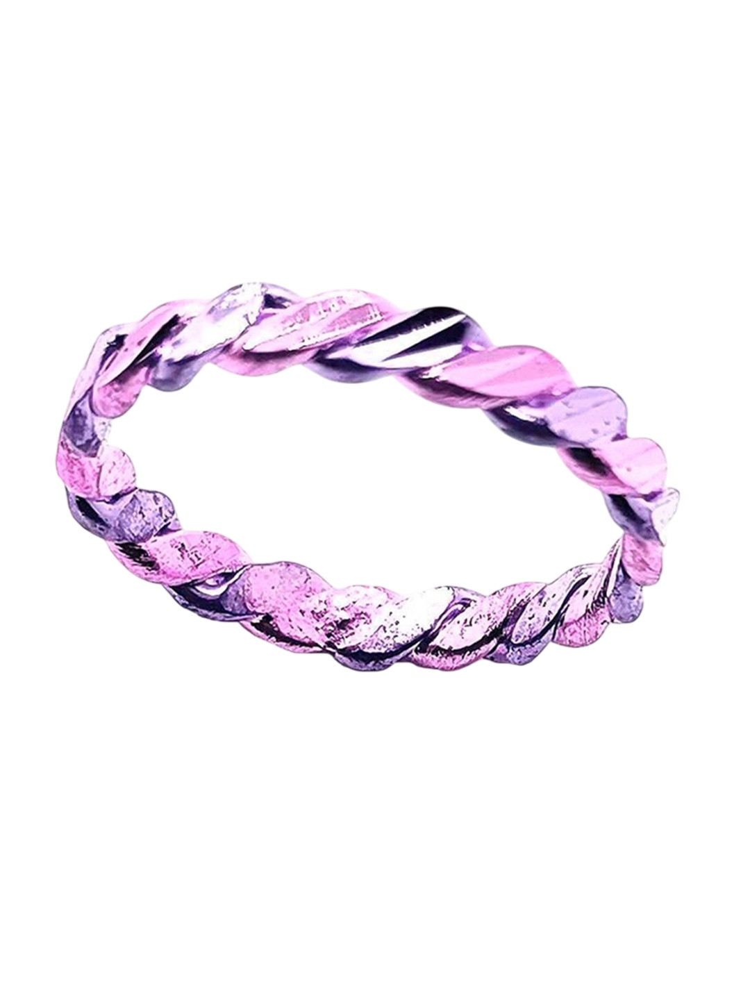 Dynamic Retail Global Purple Alloy Finger Ring