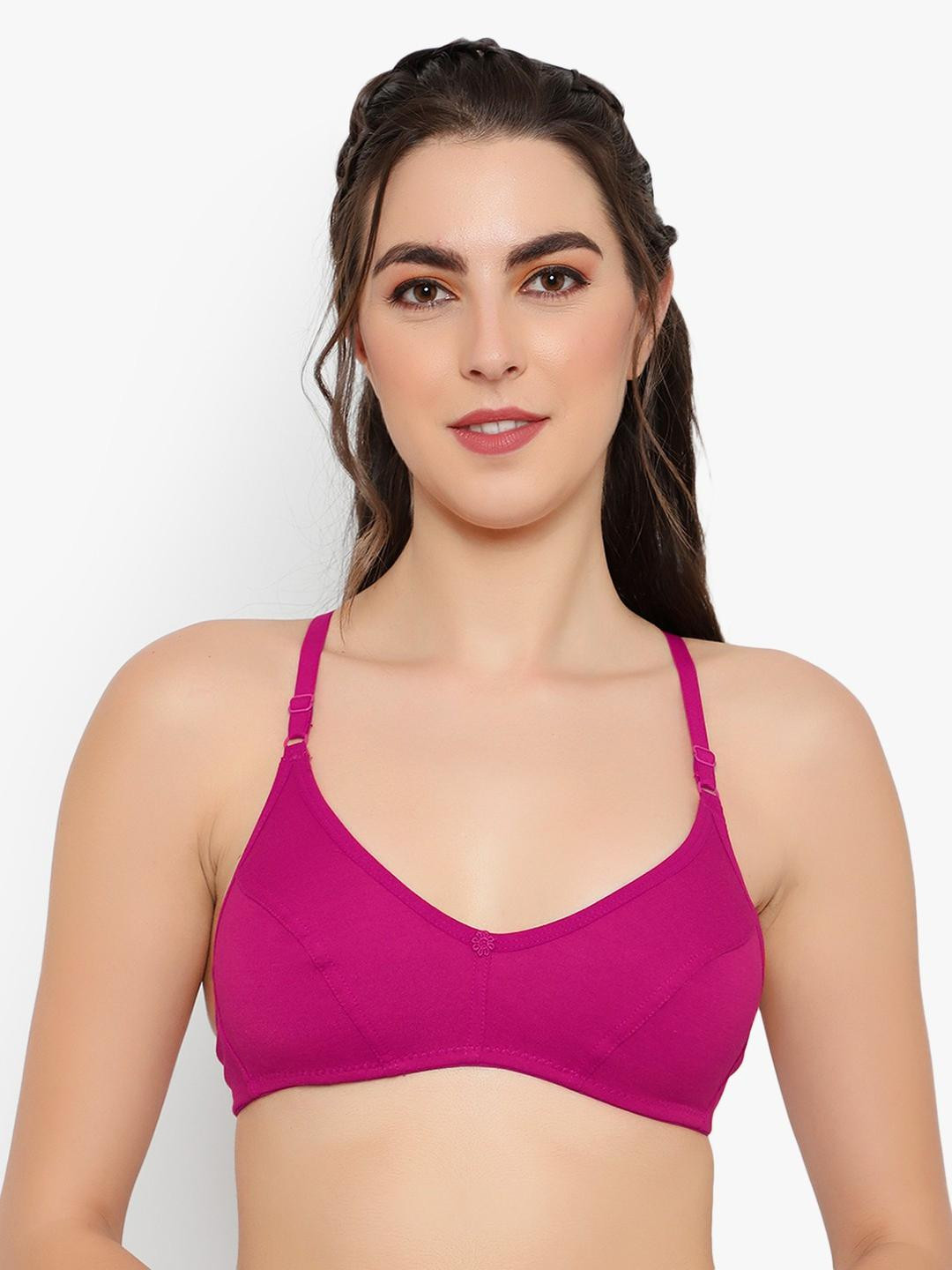 GuSo Shopee Pink Everyday Cotton Bra