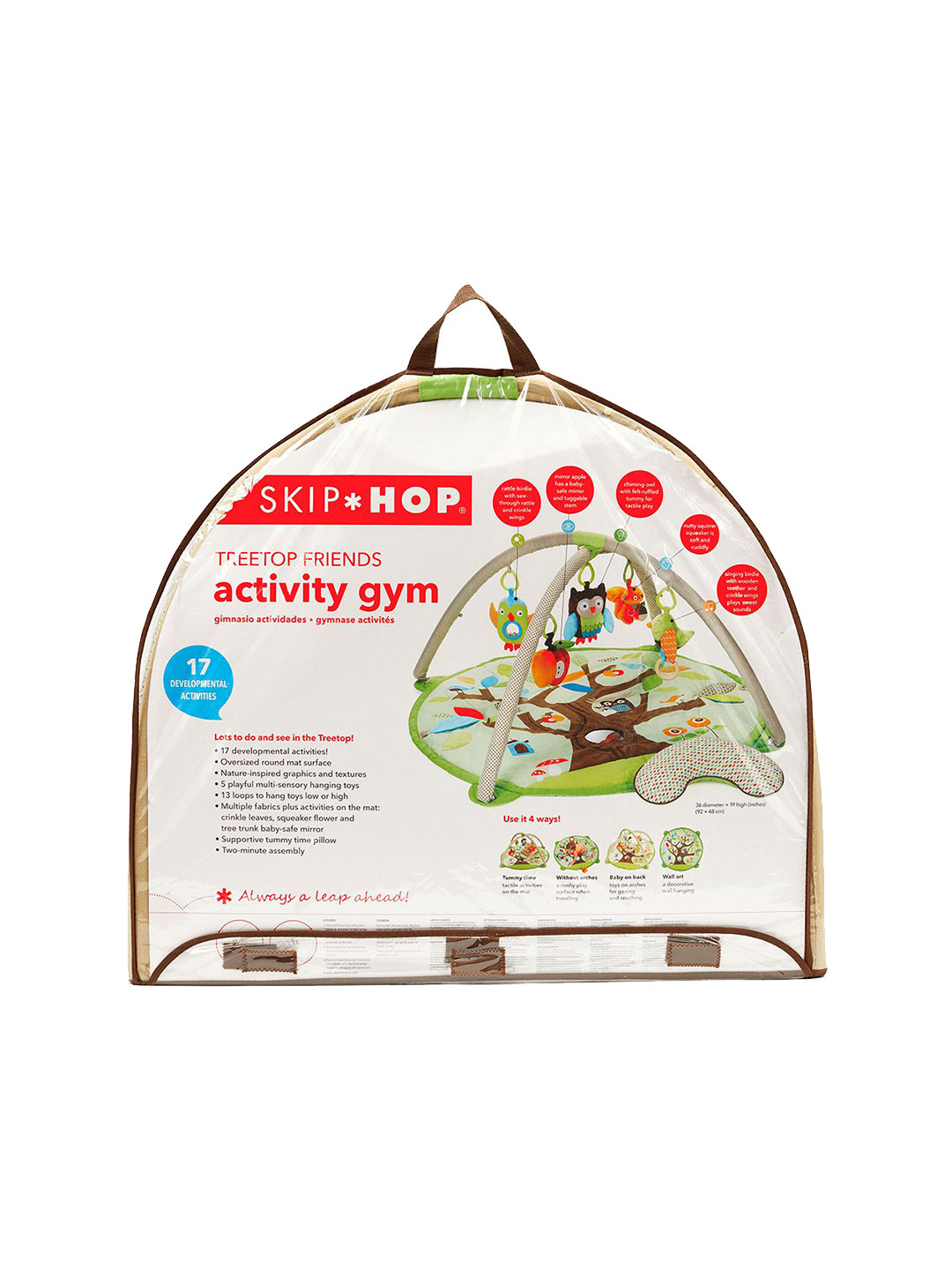 SKIP HOP Playgym & Mats Treetop Friends Activity Gym Birth To 24 Months Multicolor
