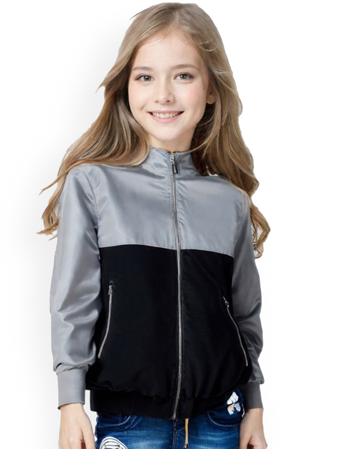 AWIBE Girls Windcheater Bomber Jacket