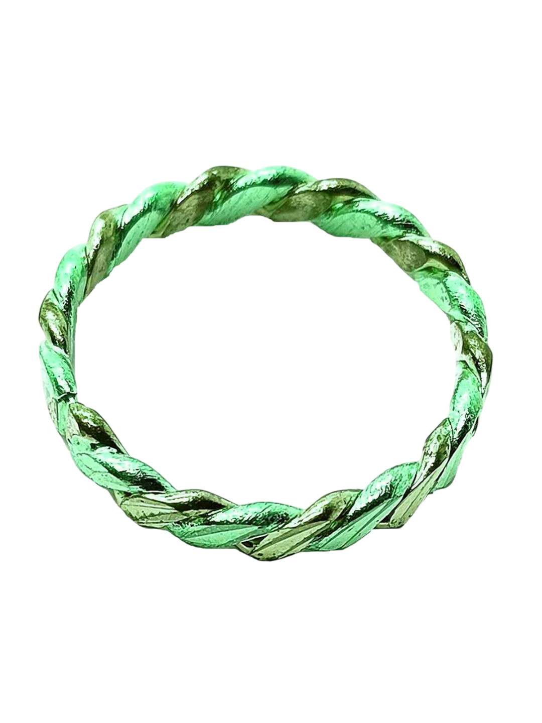 Dynamic Retail Global Green Alloy Finger Ring