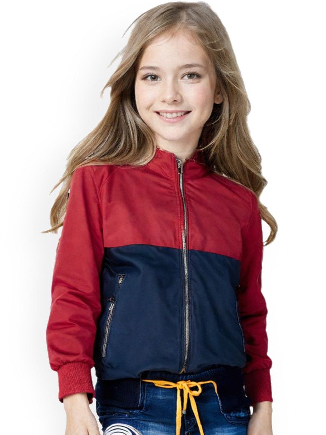 AWIBE Girls Windcheater Biker Jacket