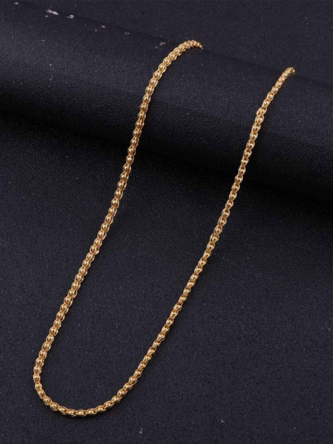 The Roadster Lifestyle Co Gold-Plated Foxtail Link Chain