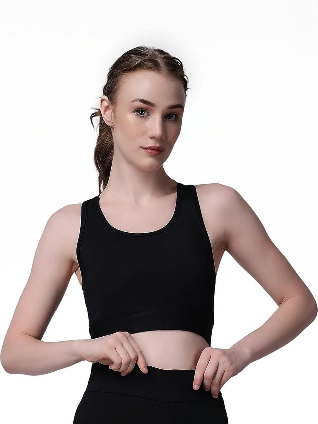 GuSo Shopee Black Everyday Cotton Bra
