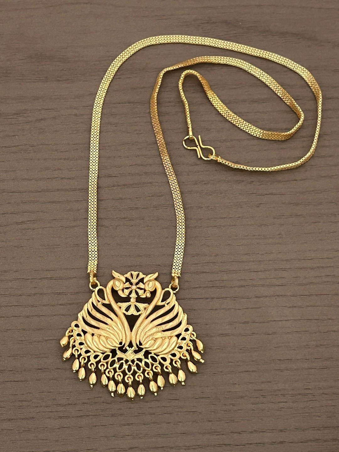 Rangrozo Jewellery Gold Plated Traditional Statement Necklace
