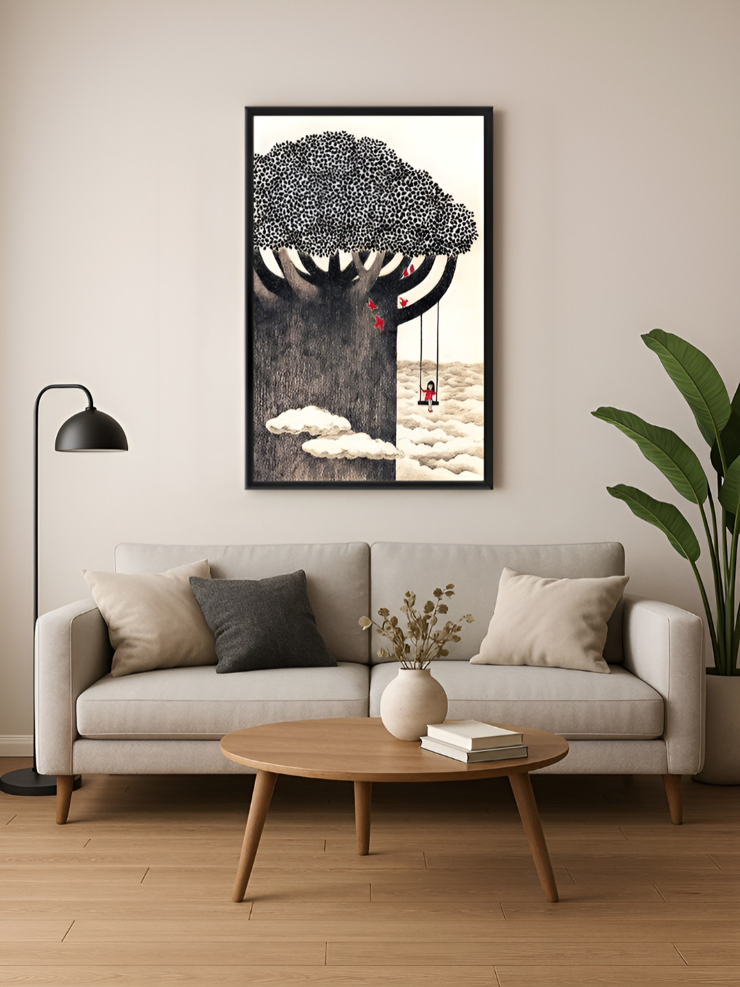 999Store Canvas Wall Rectangle Paintings Wall Art -18 x 30 In