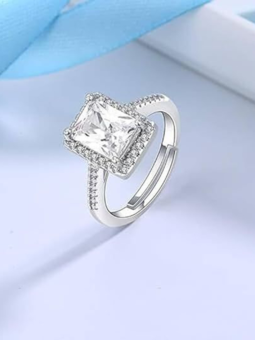 ISHI New York Gold-Plated Gold Texture Ring