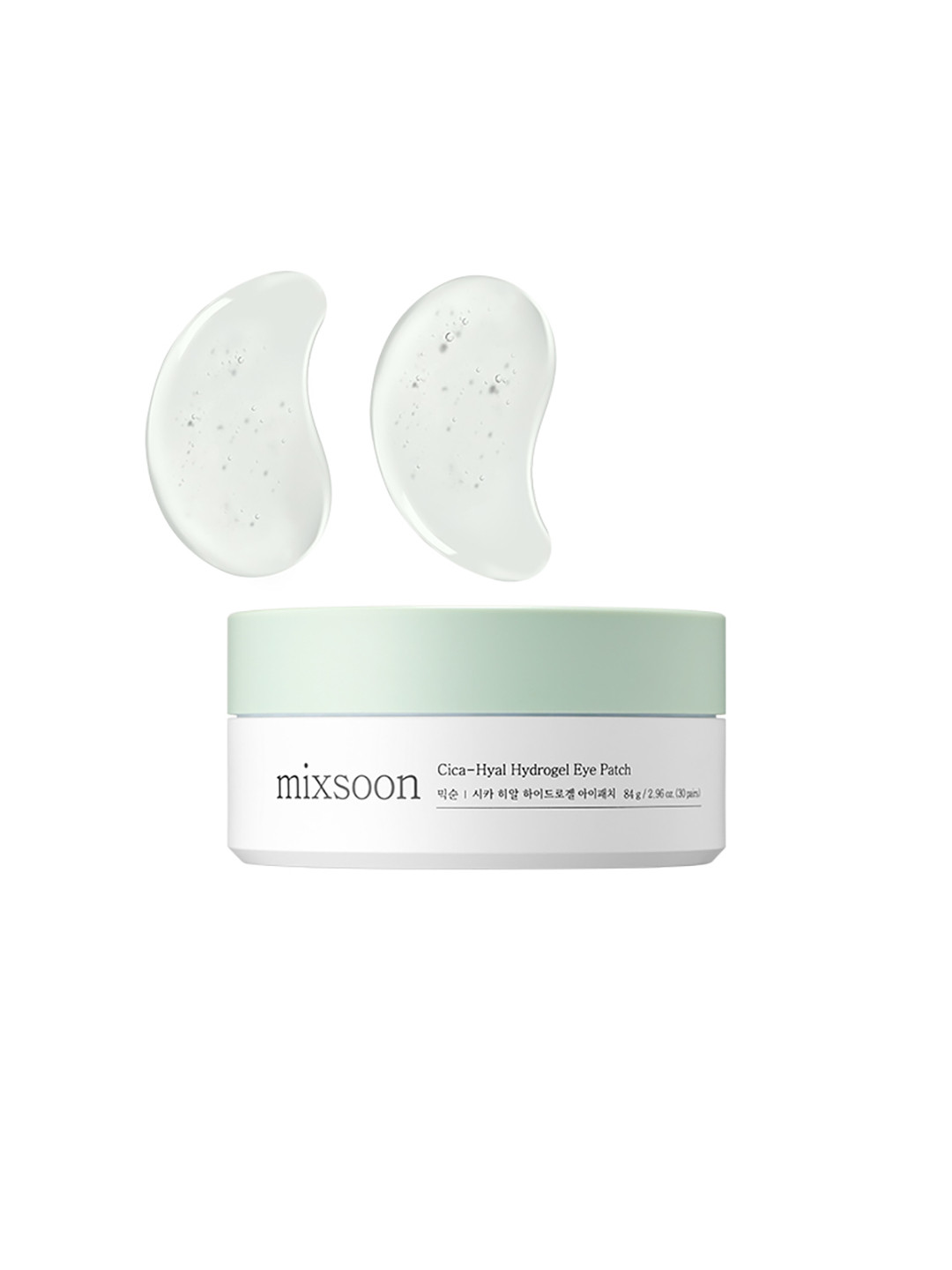 Mixsoon Calming & Hydrating Cica-Hyal Hydrogel Eye Patch for Sensitive Skin - 30 Pairs