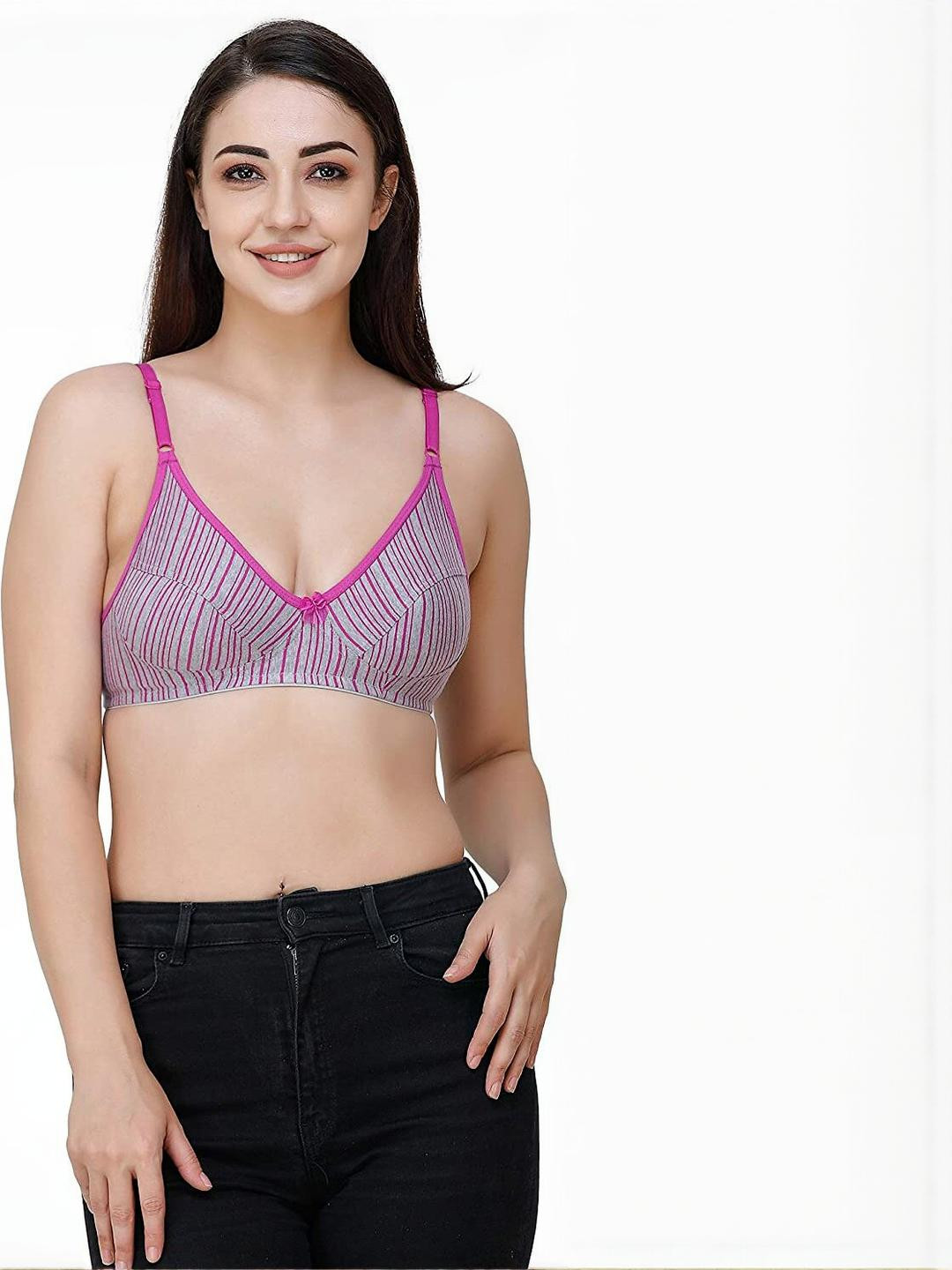 GuSo Shopee Purple Everyday Cotton Bra