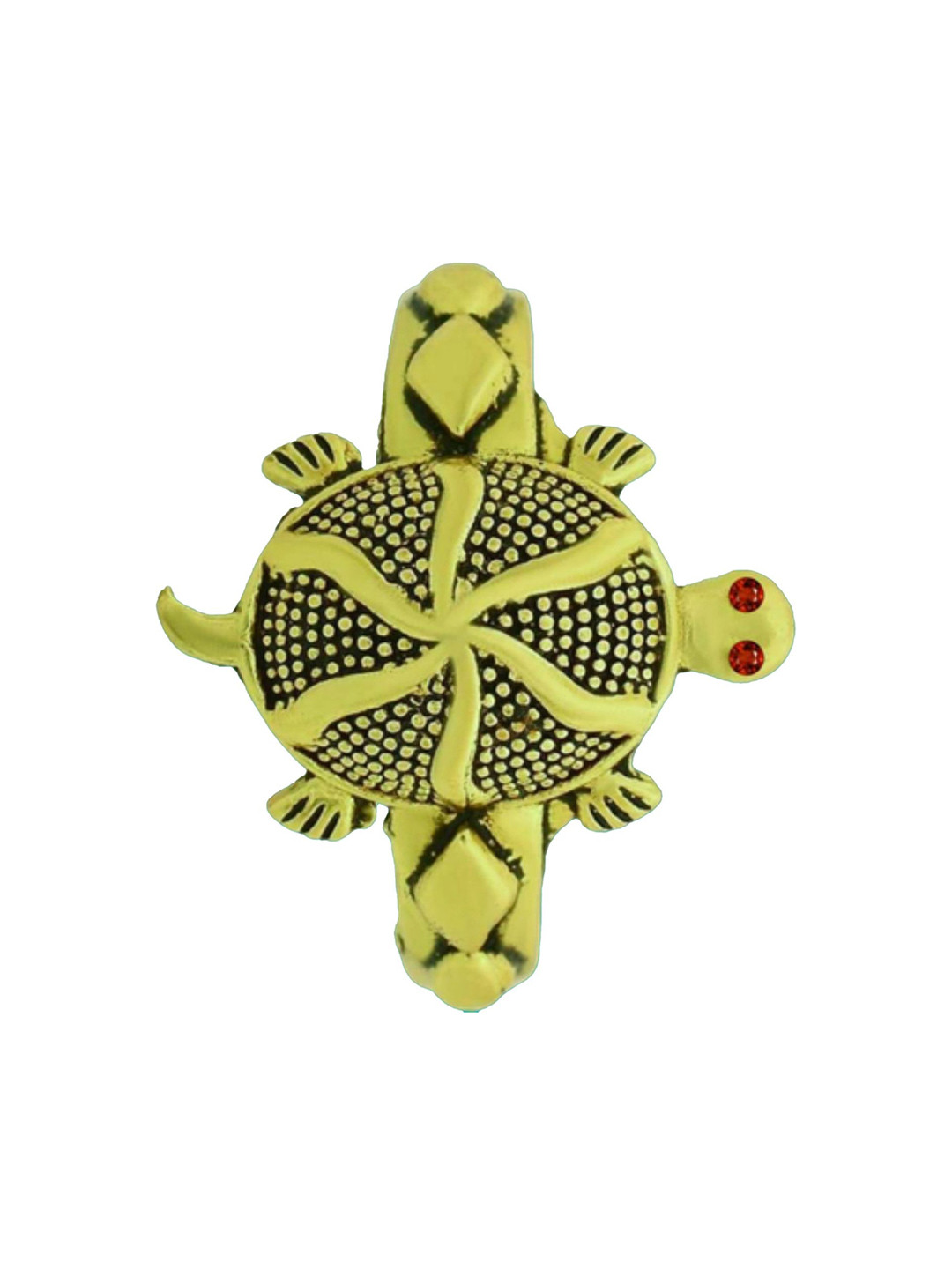 Dynamic Retail Global Green Alloy Finger Ring