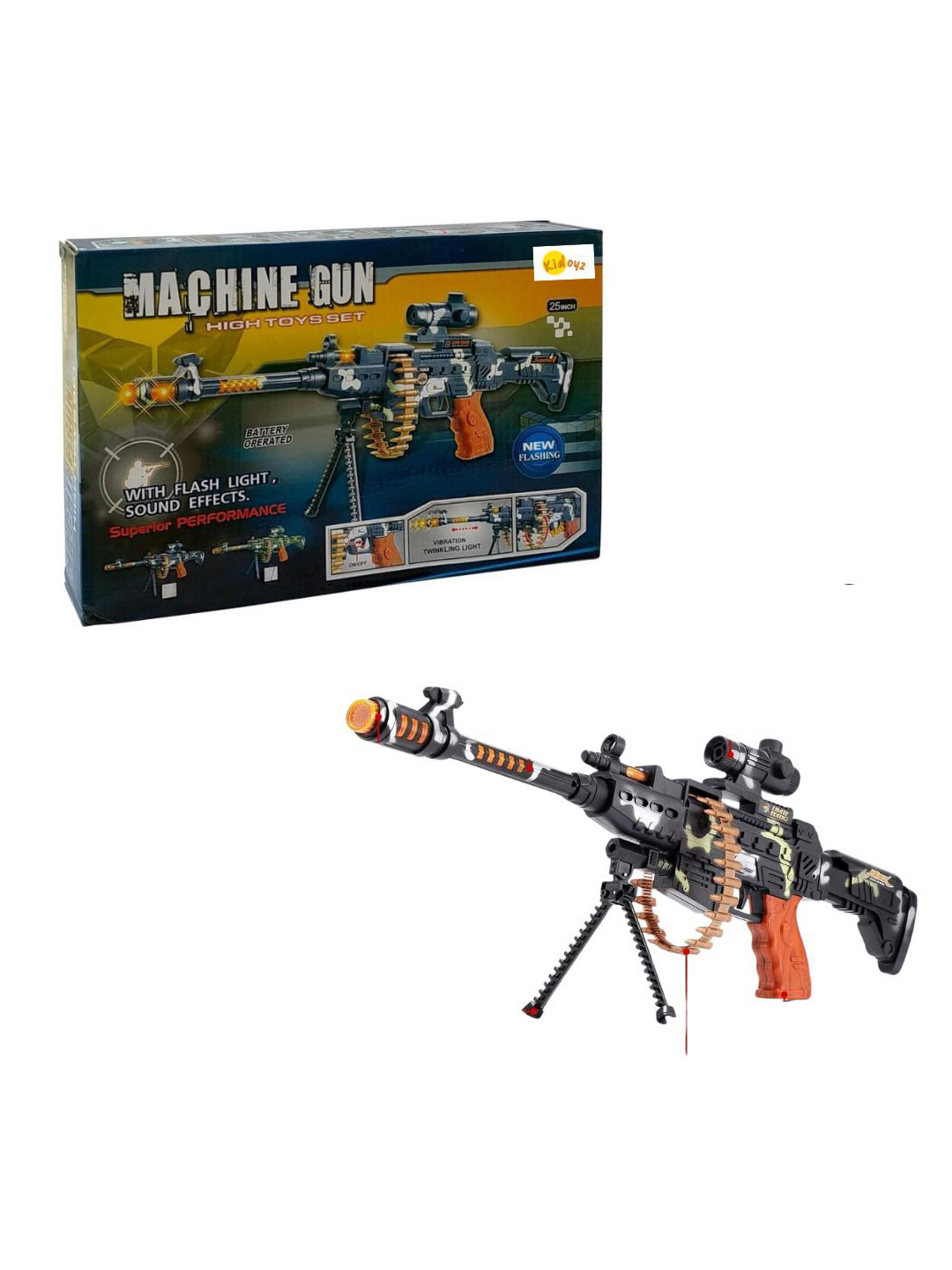 Kidoyz Kids-Unisex Non-Allergic Gun Activity Toys and Games