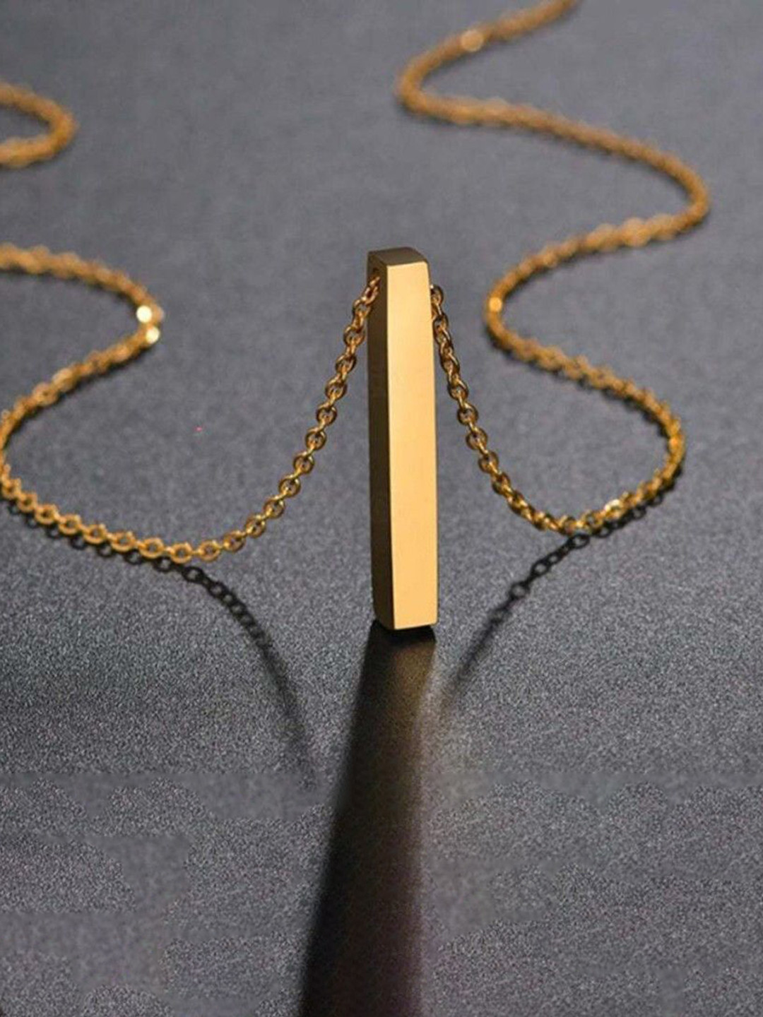 Crazy Fashion Unisex Square RT Shopsy FAS Bar Pendant