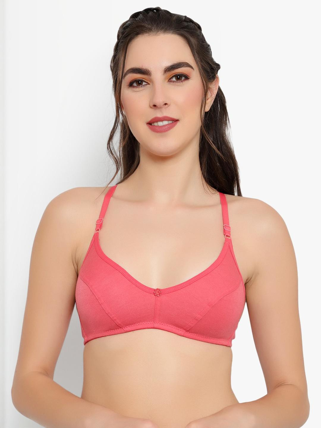 GuSo Shopee Orange Everyday Cotton Bra
