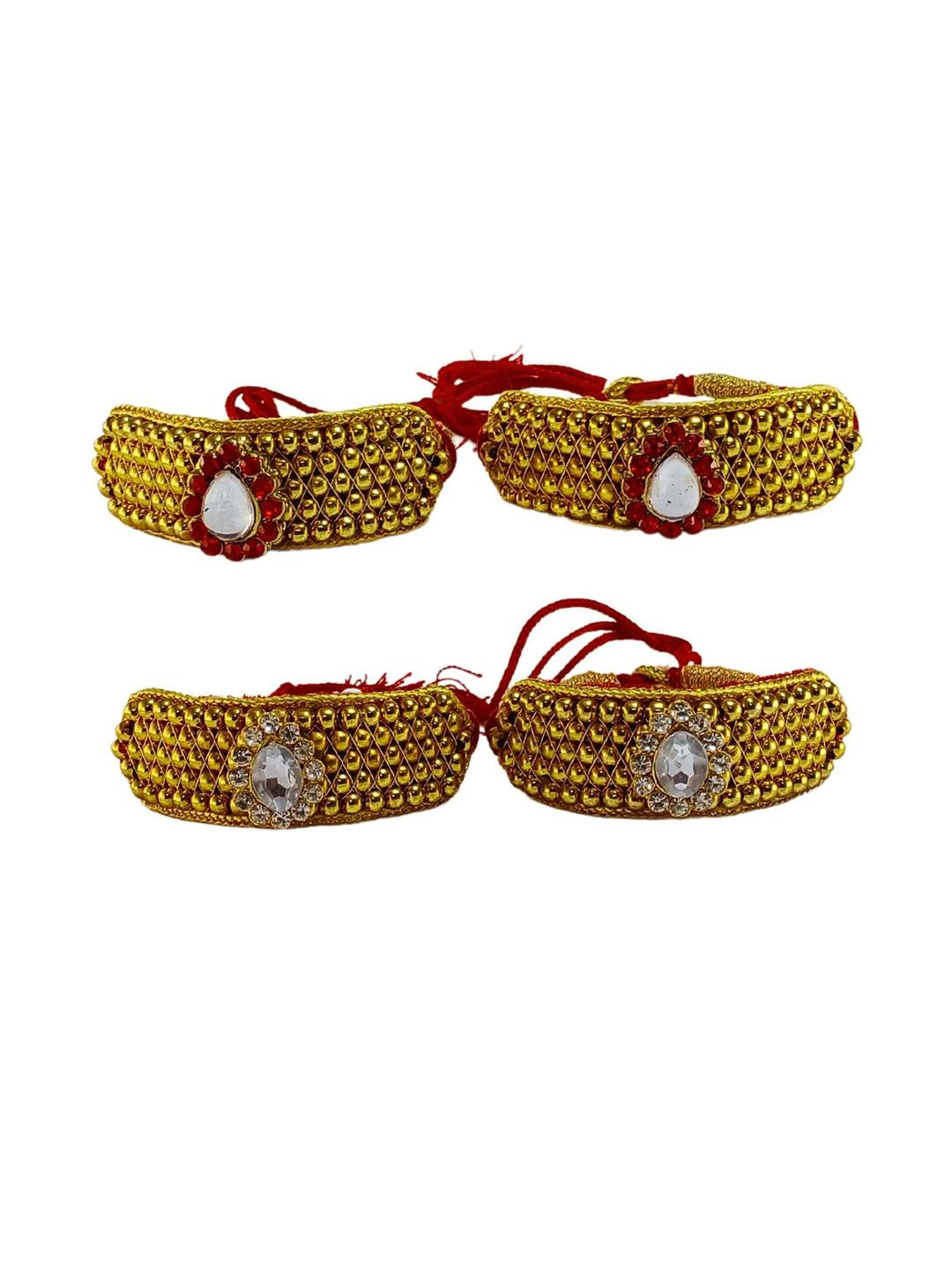 Vidhya Kangan Gold-Plated Brass Bracelet