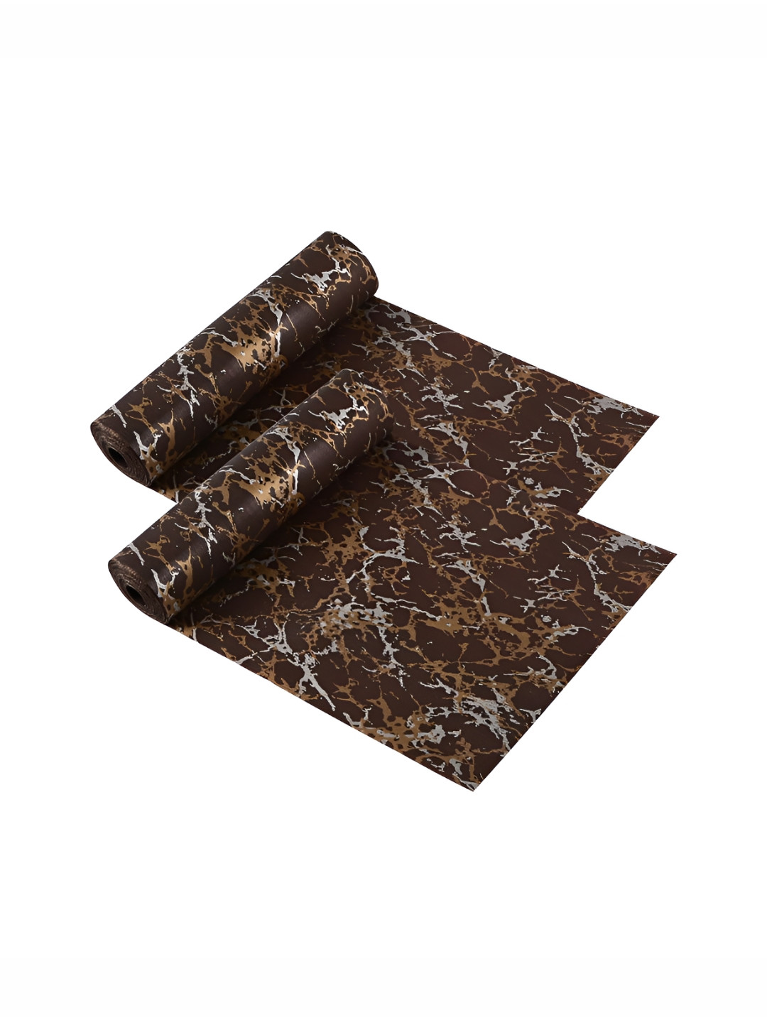 Aura Brown Set of 2 Regular Shelf Liner Organisers