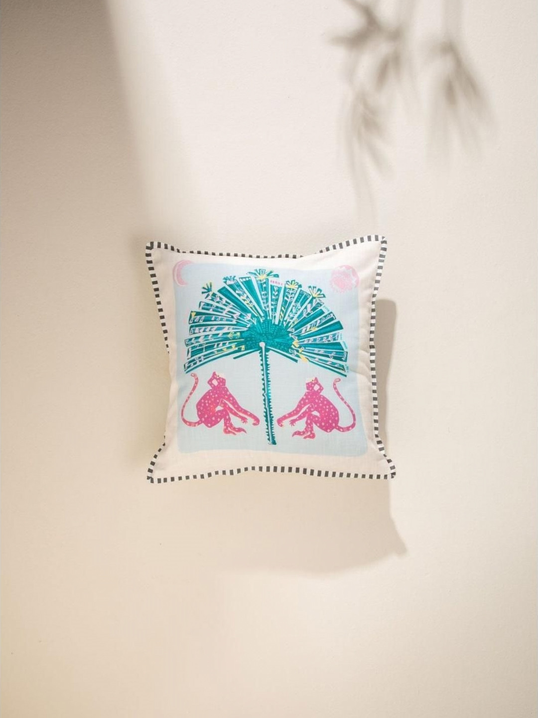 FREEDOM TREE Blue & White Square Cushion Covers