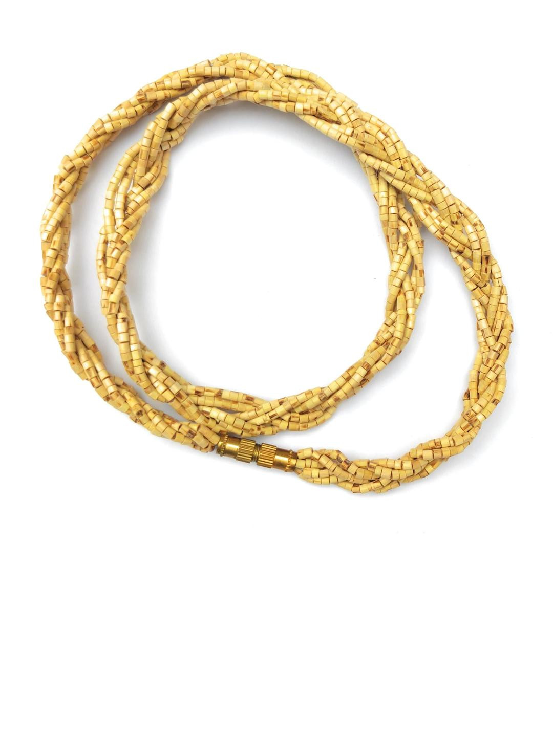 Apnisanskriti Unisex Tulsi Kanthi Designer Mala