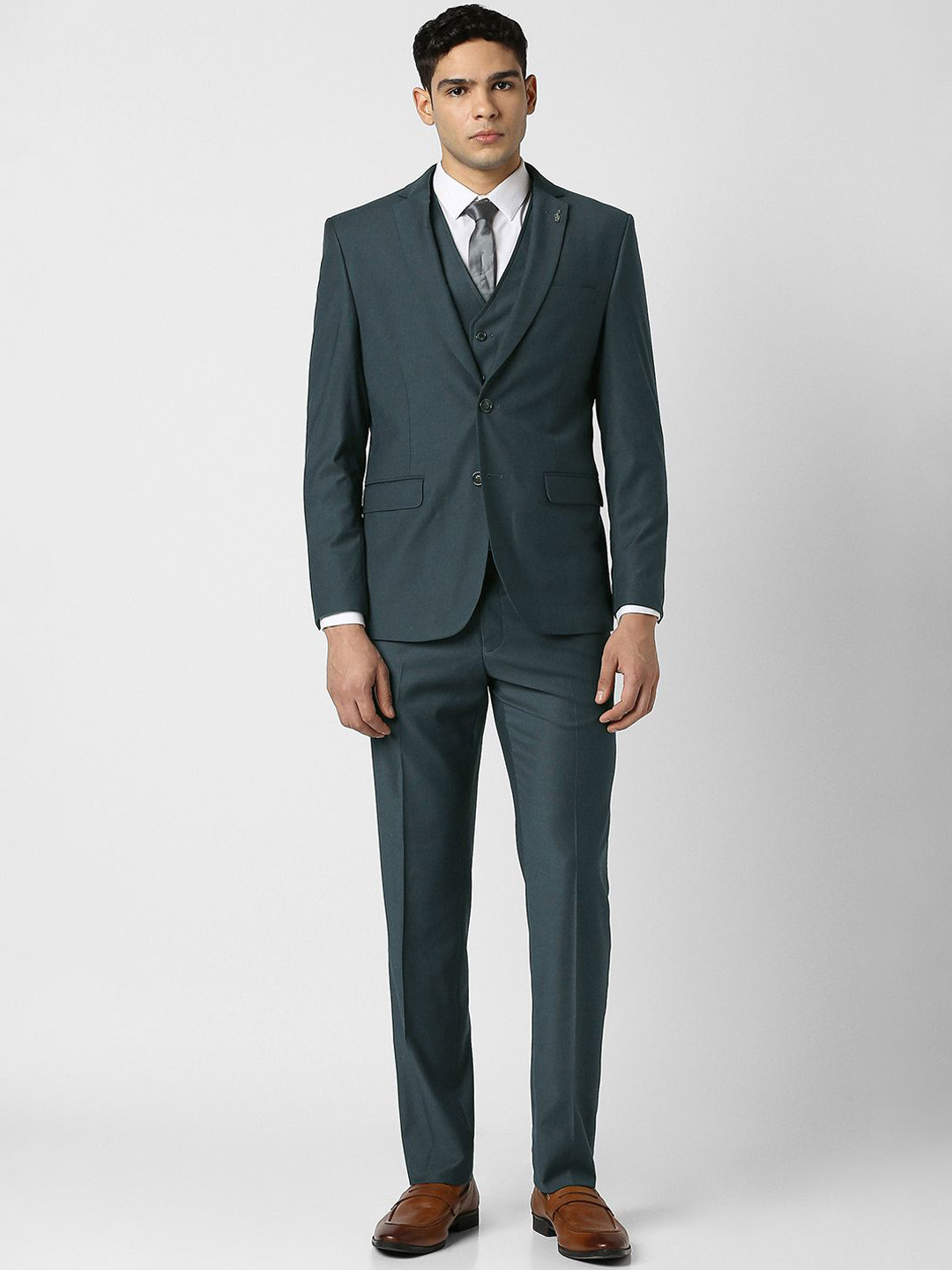Van Heusen Slim Fit Wedding Three Piece Suit