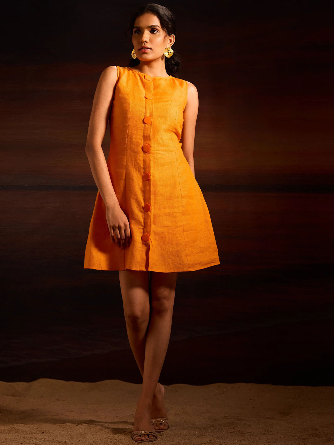 dhaaga Rumi Women A-Line Mini Dress