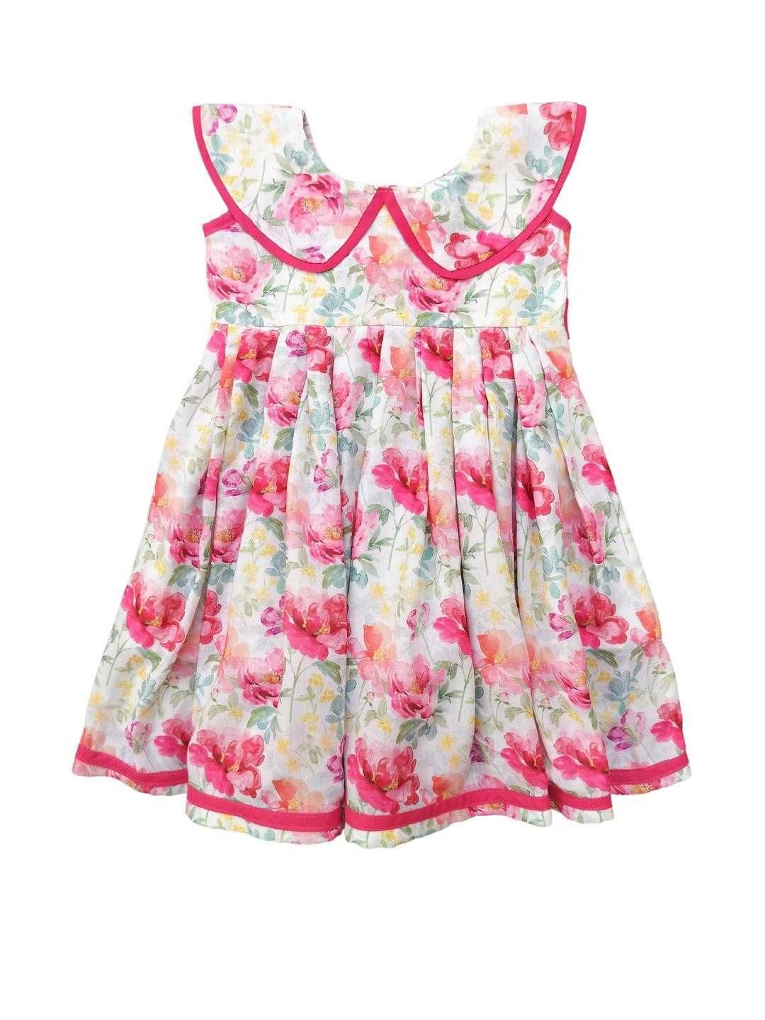 junior drive Make Your Baby Comfortable... Girls Floral Printed A-Line Dress