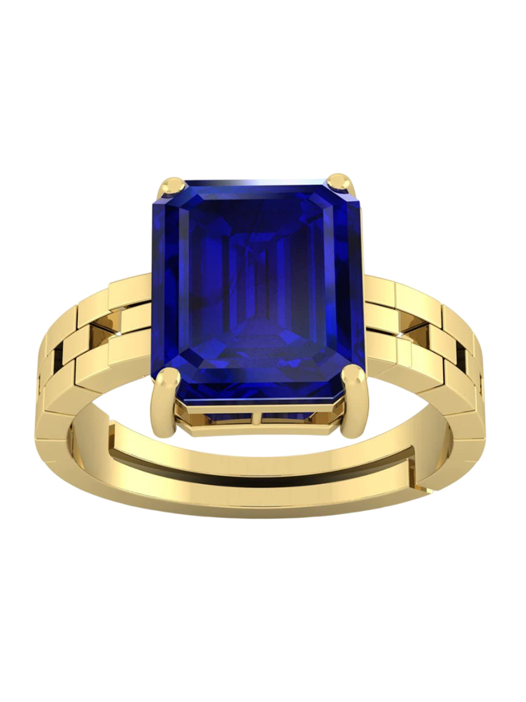 RSPR 14.25 Ratti 13.60 Carat Unheated Untreatet A+ Quality Natural Sapphire Pukhraj Ring