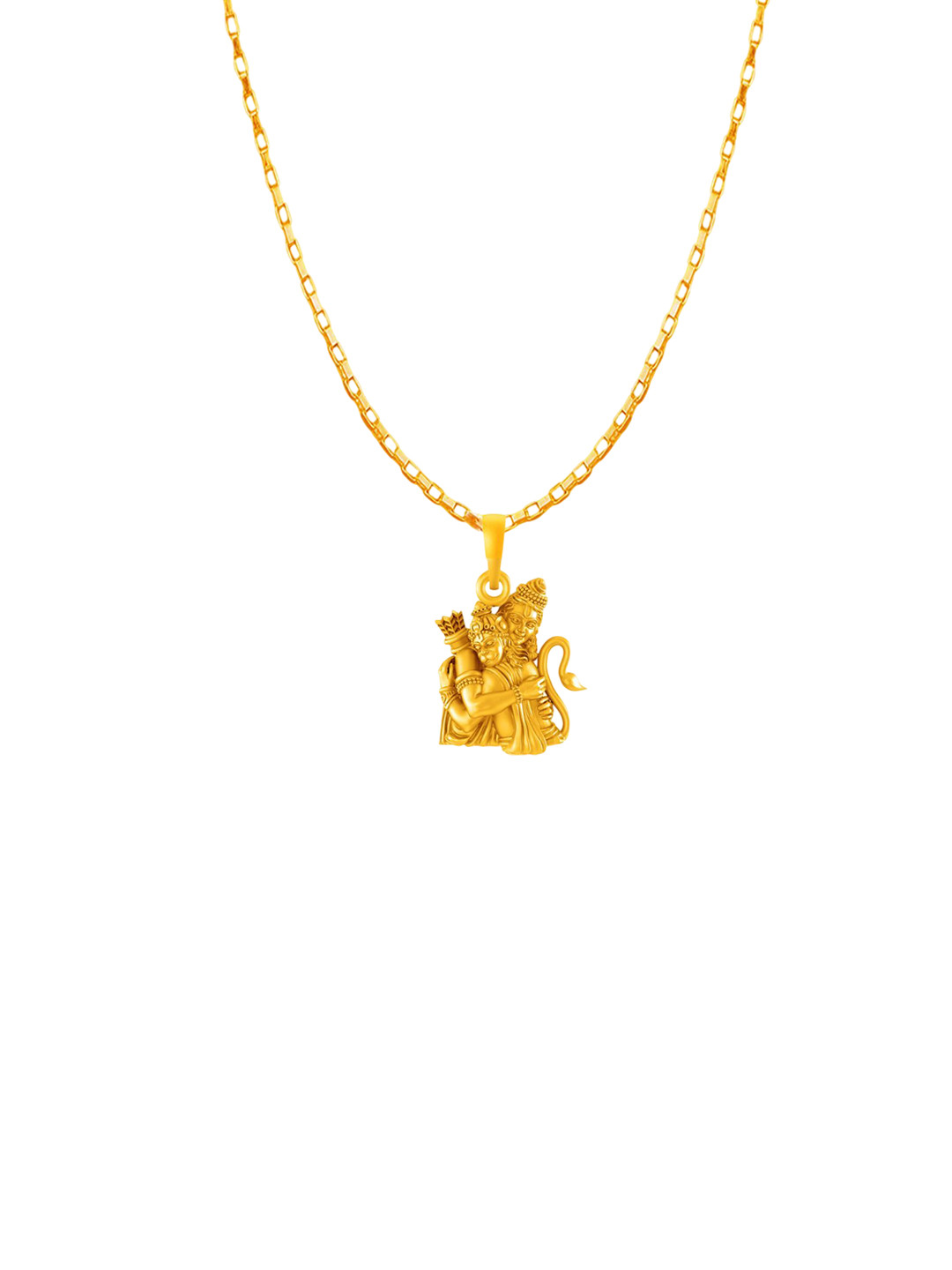 AKSHAT SAPPHIRE Hanuman Pendants with Chain