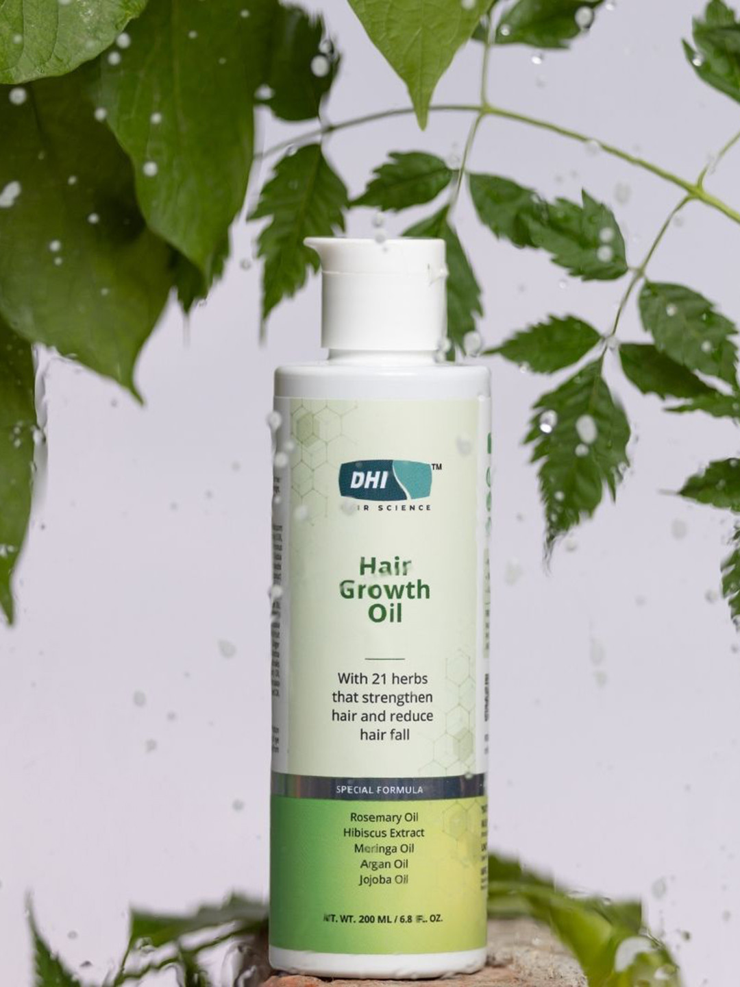 DHI Hair Growth Oil With Rosemary & Hibiscus -200 ml