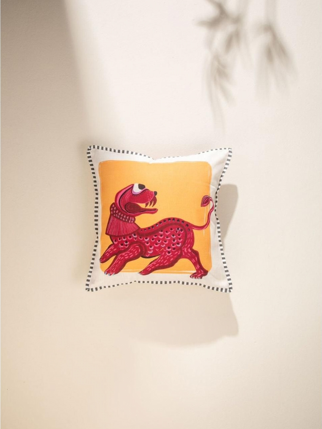 FREEDOM TREE Orange & Red Square Cushion Covers