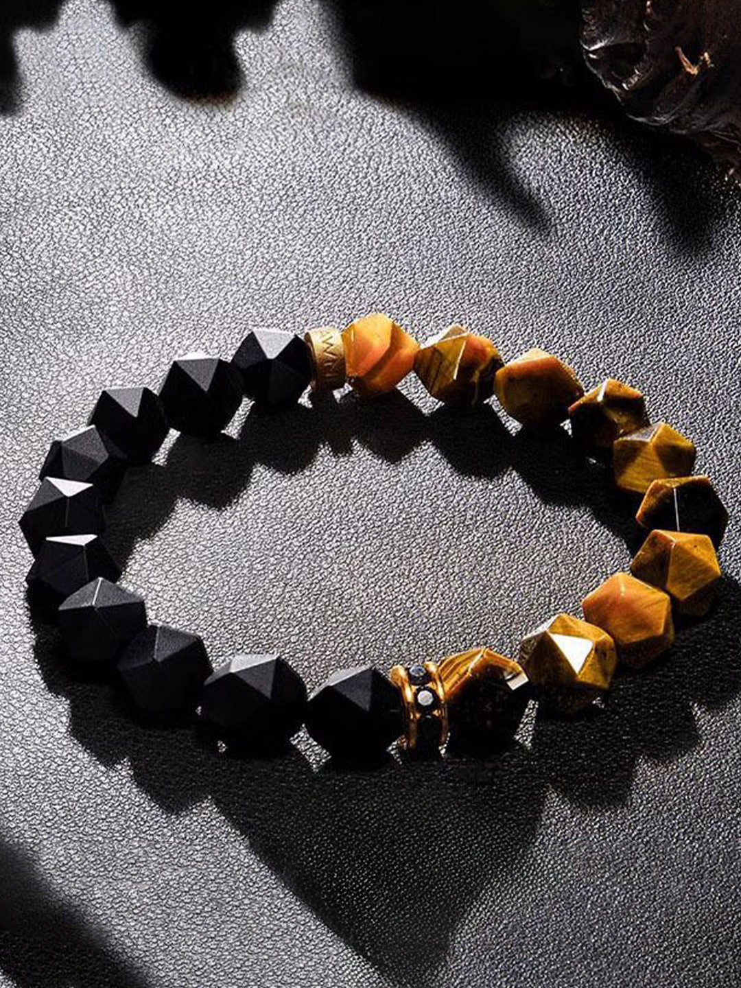 StyleCast x Revolte Men Gold-Plated Bracelet