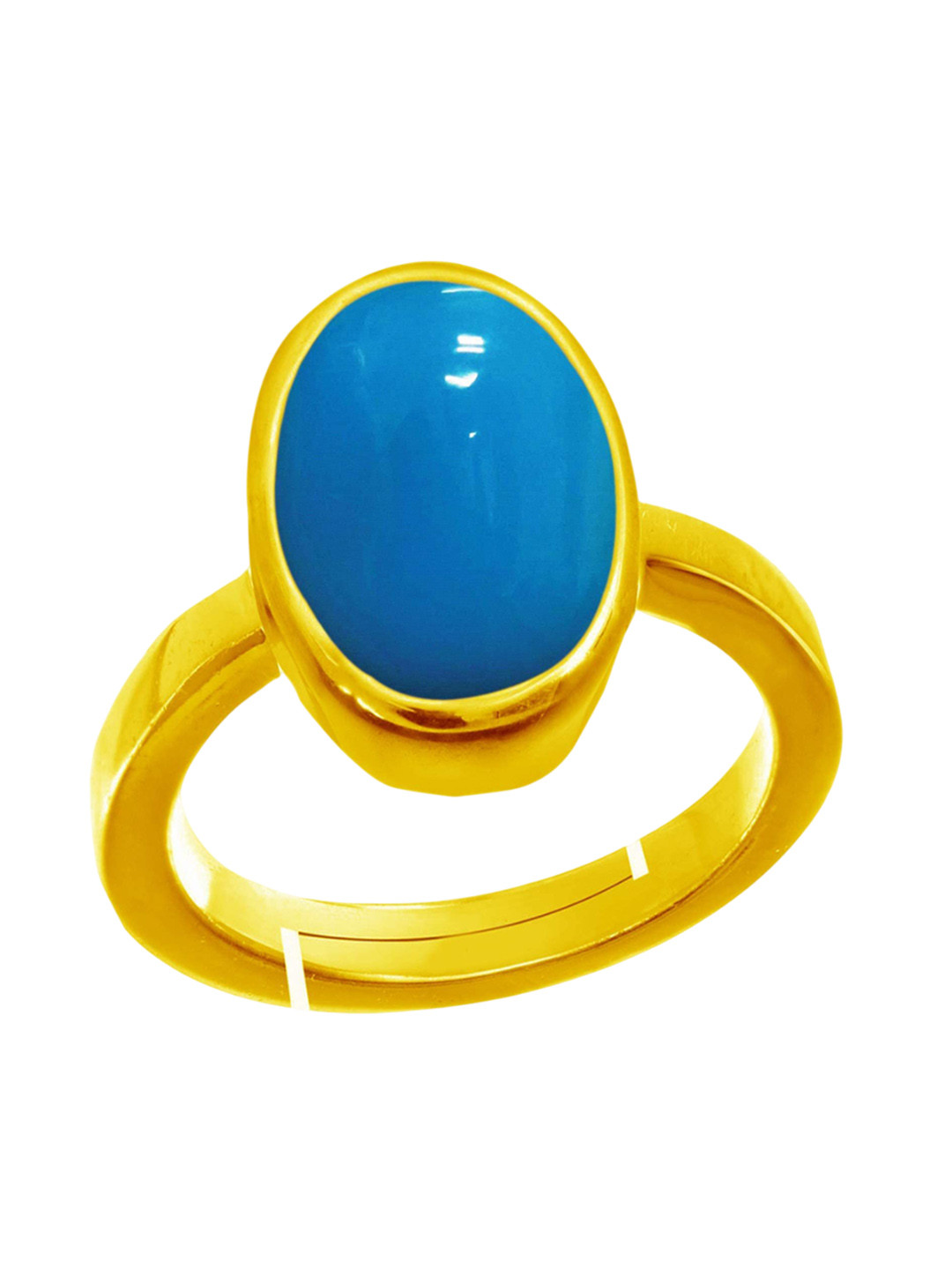 RSPR Natural 4.25 Ratti Firoja Turquoise Gemstone Ring
