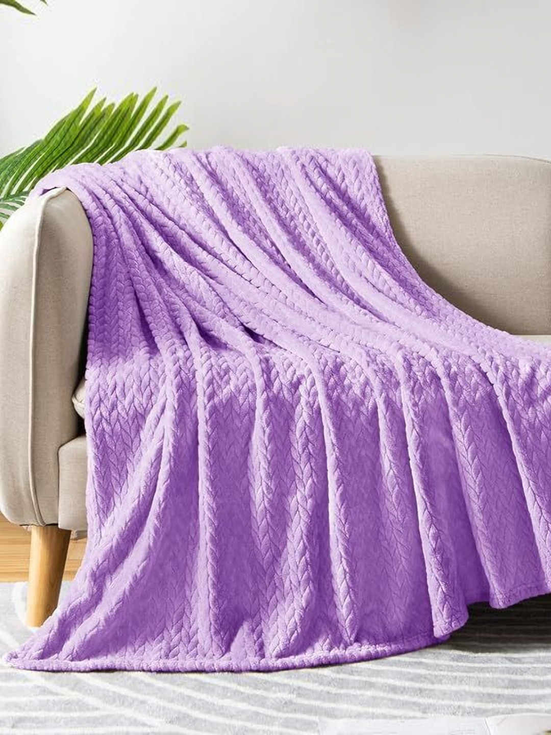 MORADO Unisex Geometric Print Double Bed Blanket