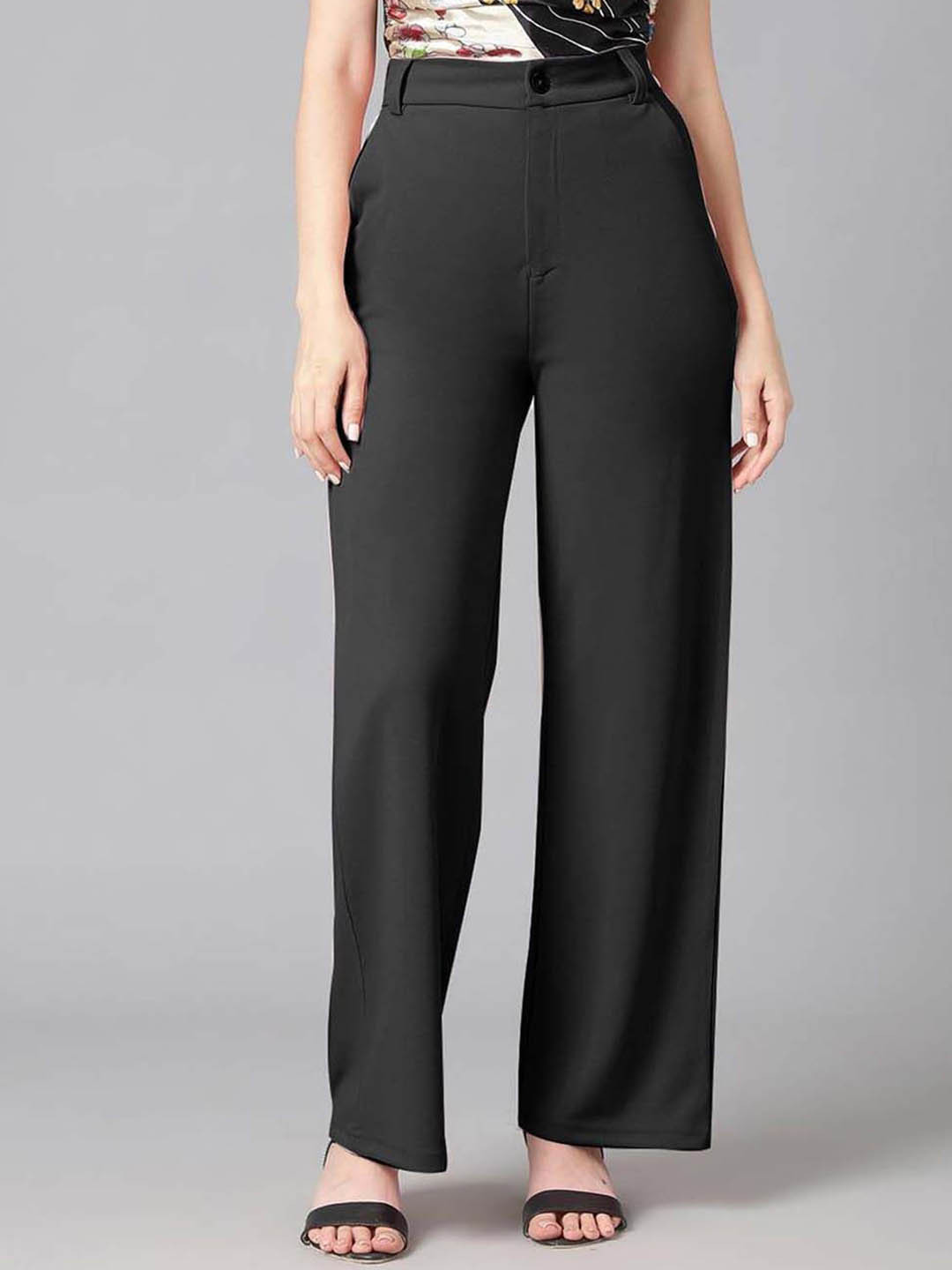 Stylecast X Kotty Women High-Rise Regular Trousers