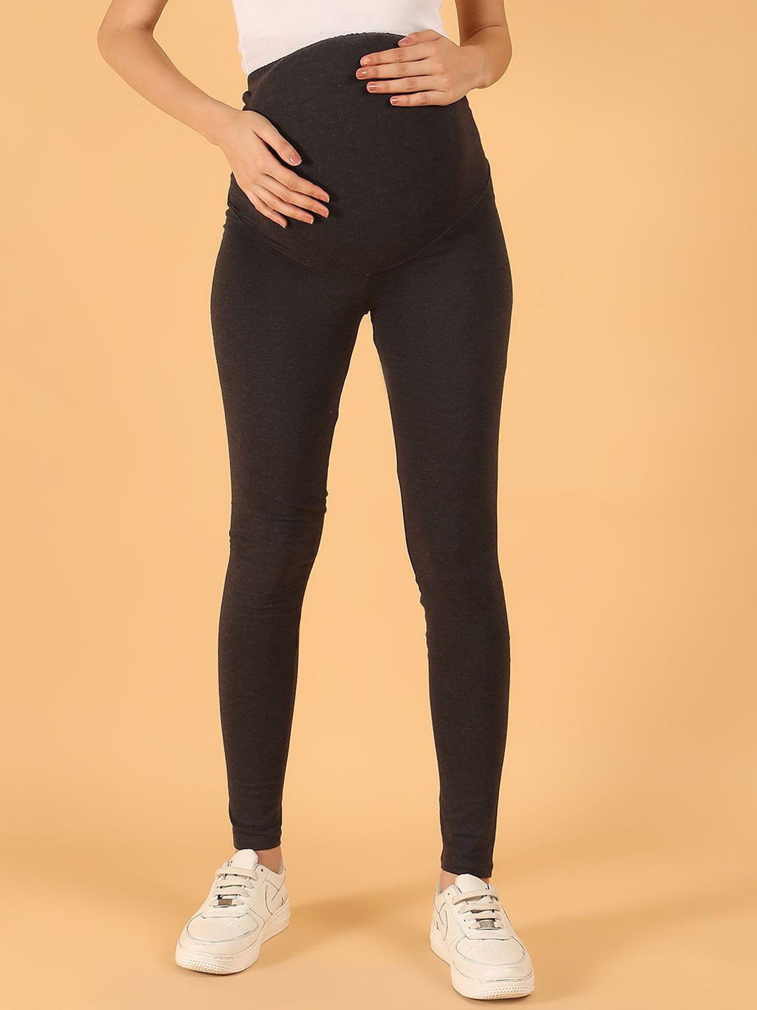 NoBarr Comfort-Fit Ankle Length Maternity Leggings