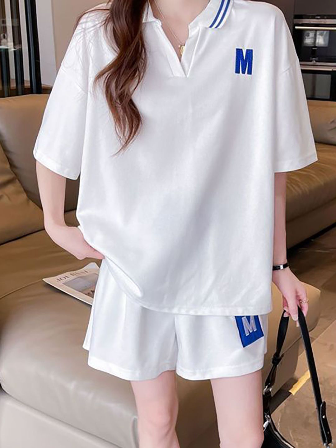 JC Mode Tshirt With Shorts Co-Ords