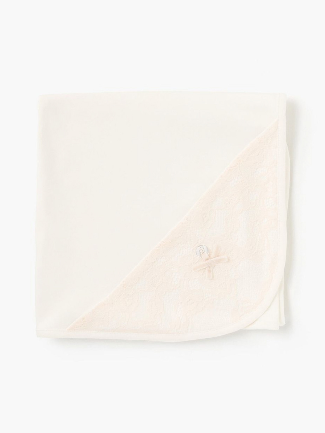 Giggles by Babyshop White Cotton Single Bed Blanket