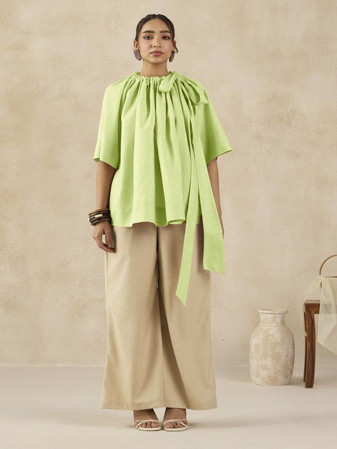 SIL SILA Relaxed Fit Cappadocia Linen Shirt