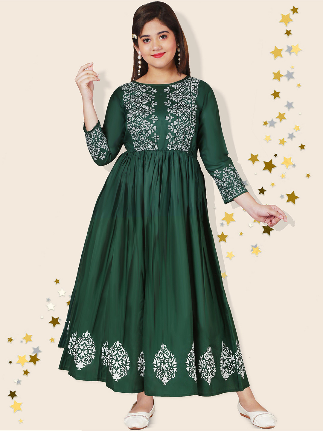 Miss & Chief Girls Ethnic Dresses