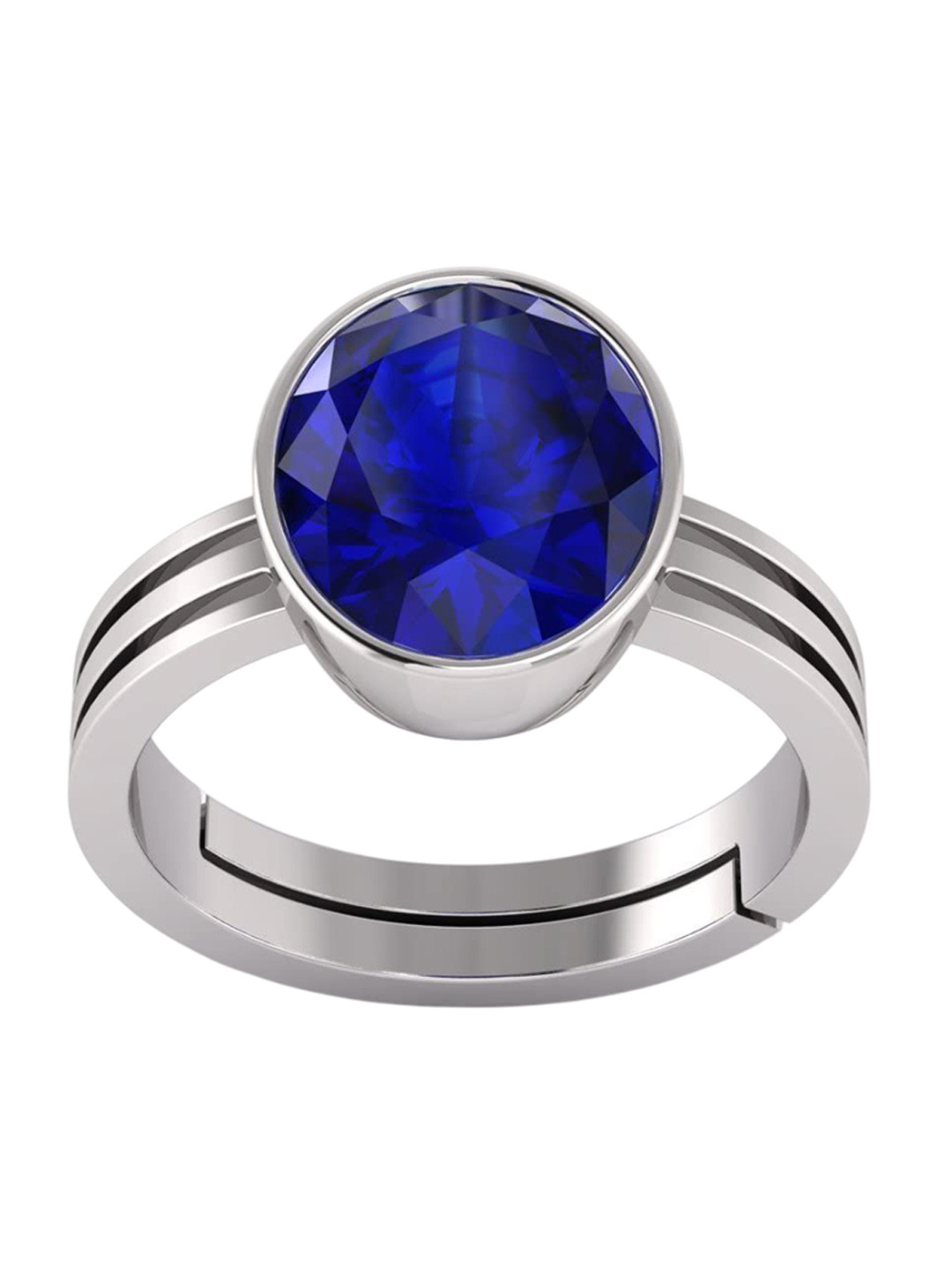 RSPR Ratti 10.6CT Sapphire Stone Studded Finger Ring