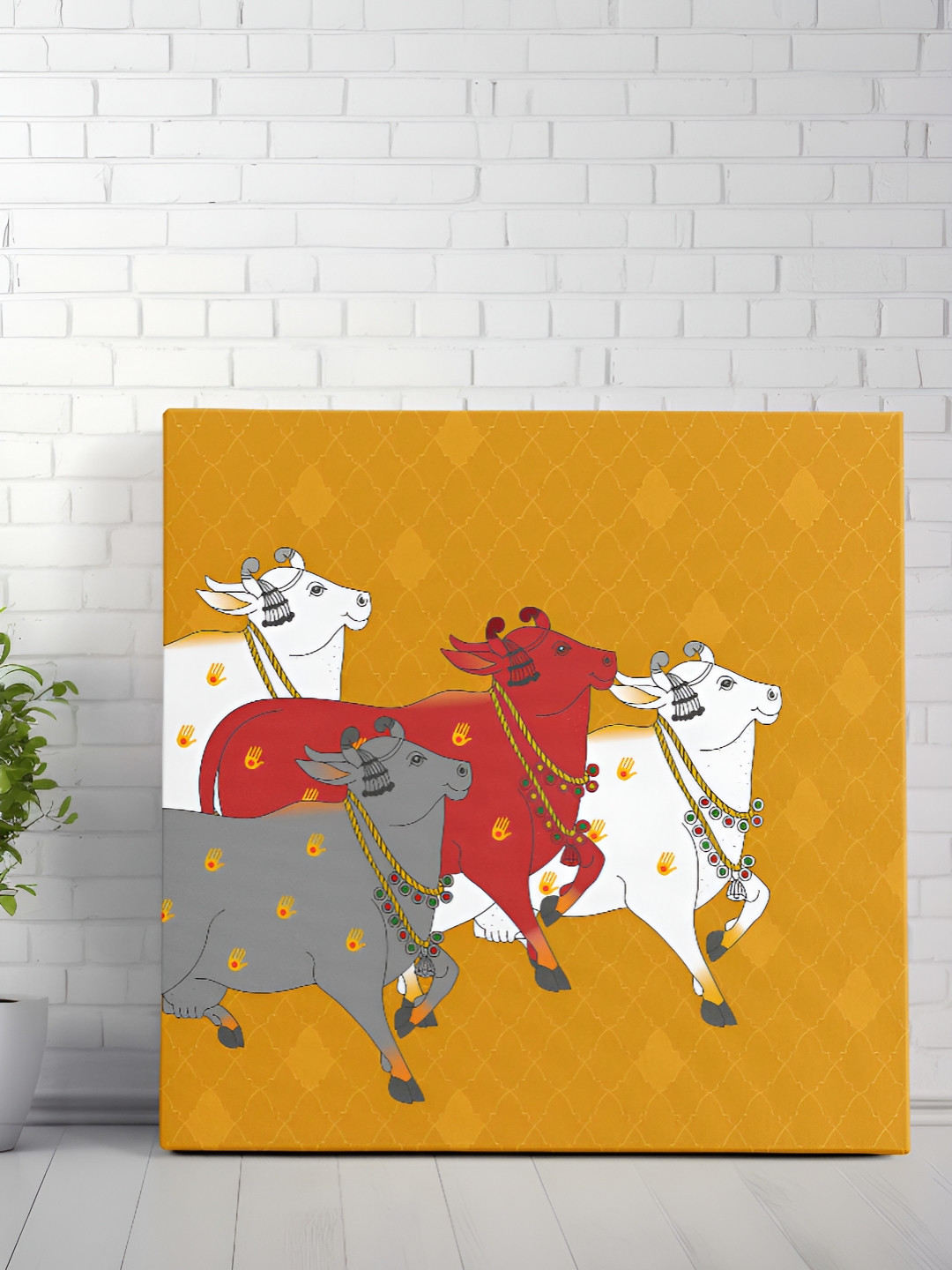 SAF Canvas Wall Square Paintings Wall Art -20 x 20 In