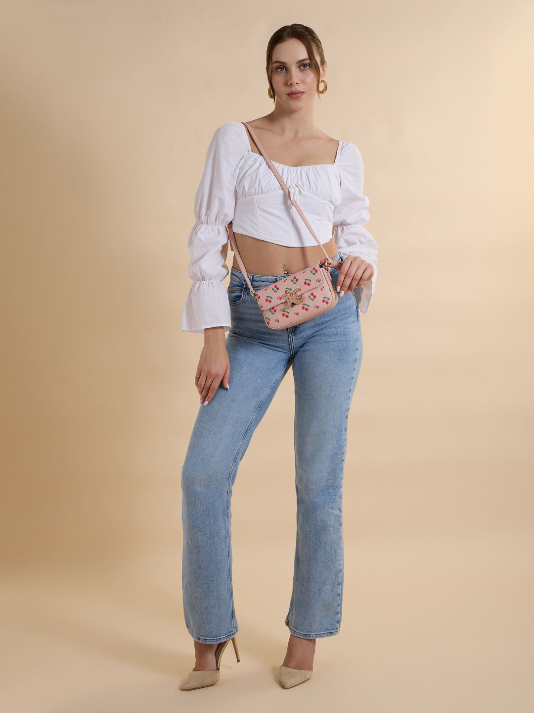 Juicy Couture Women Graphic Baguette Shoulder Bag