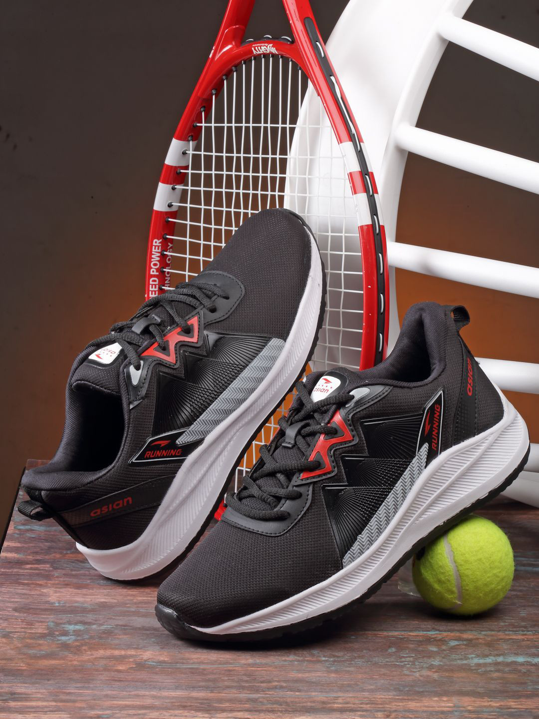 ASIAN Men Nexon Mesh Running Non-Marking Shoes