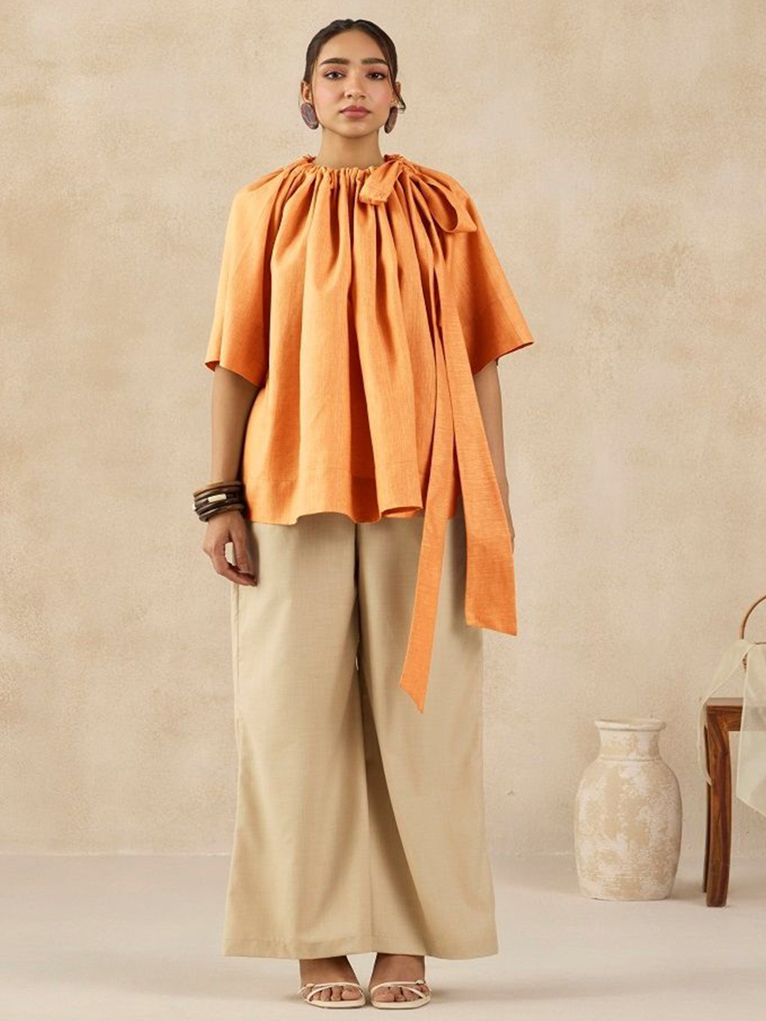 SIL SILA Cappadocia Linen Relaxed Fit Shirt