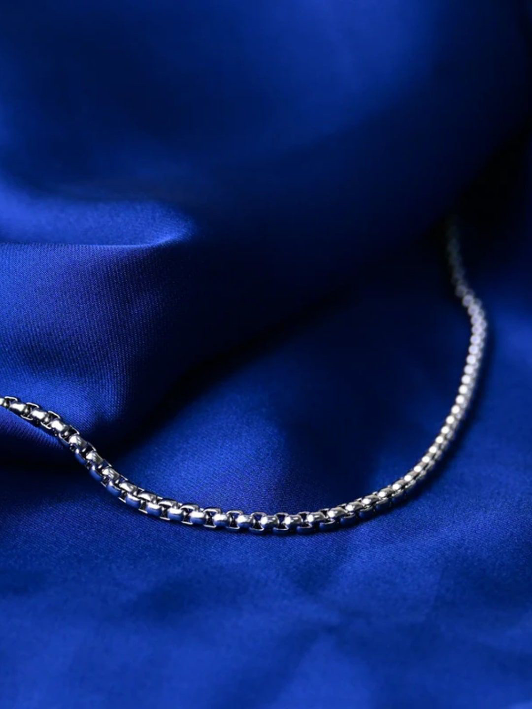 FAB COUTURE Men Square Box Chain