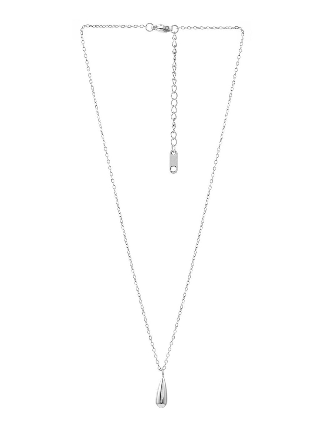 SWASHAA Silver-Plated Pendant & Chain Necklace