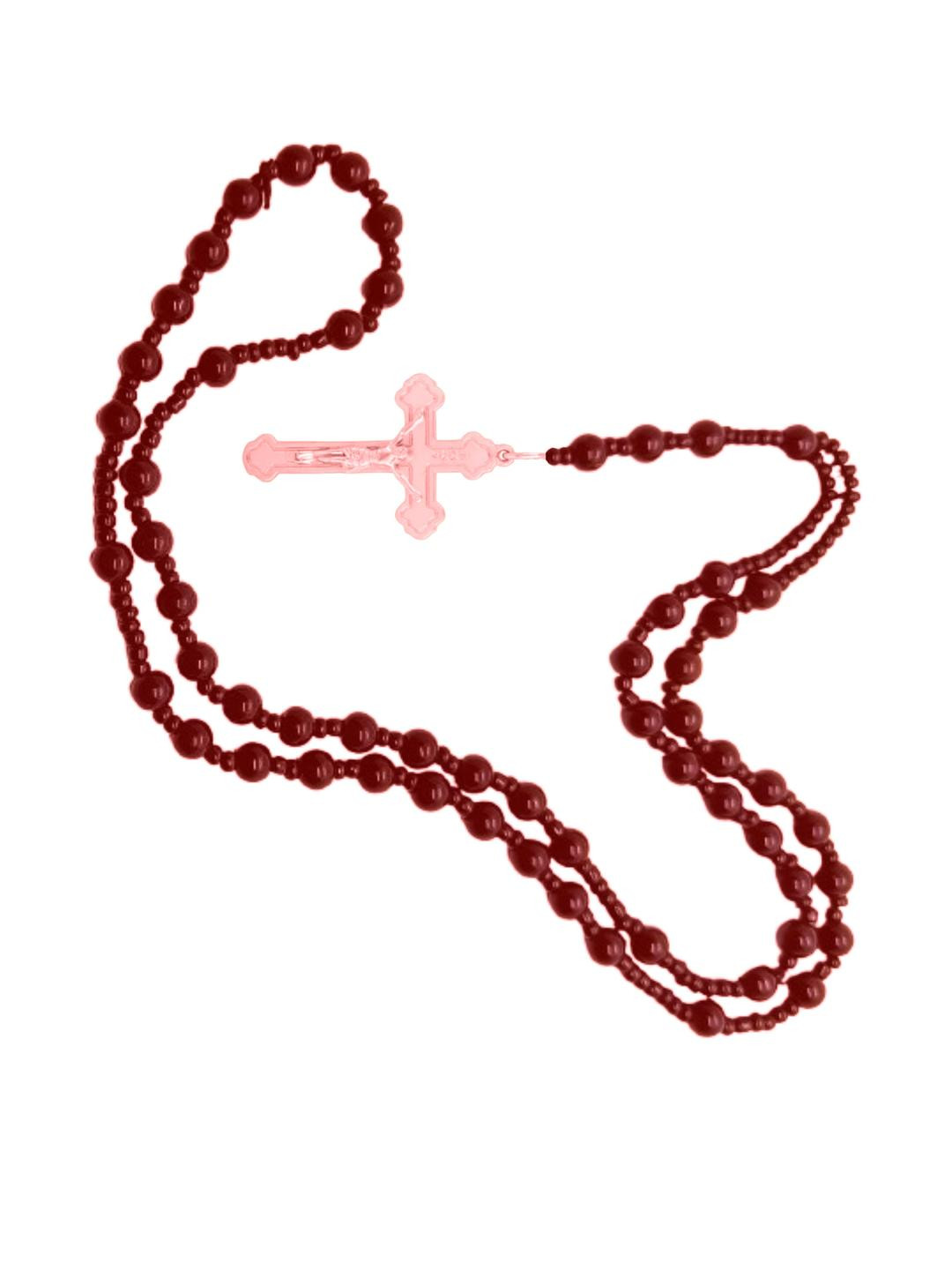 Dynamic Retail Global Women Maroon Alloy Pendant